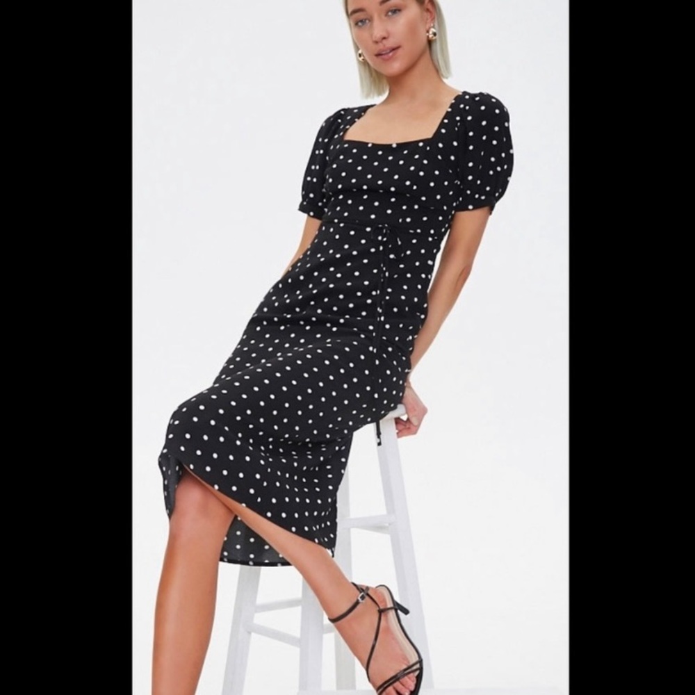 2/$15 NWT F21 Polka Dot Dress